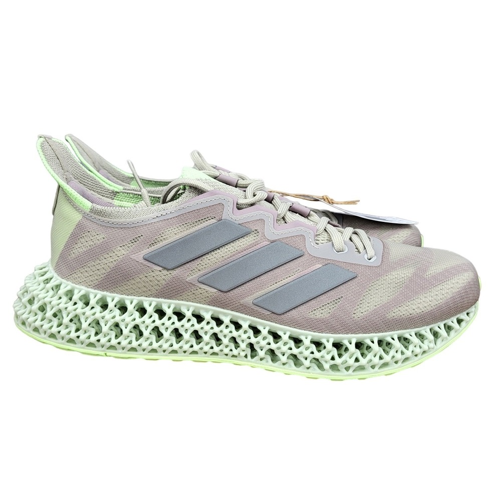 Adidas Running Shoes Womens 8 Putty Grey ID3499 4DFWD 3 W New Comfort Trainer